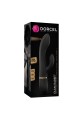 Vibro Dorcel Glam Rabbit 21.8 cm Noir et Or Dorcel