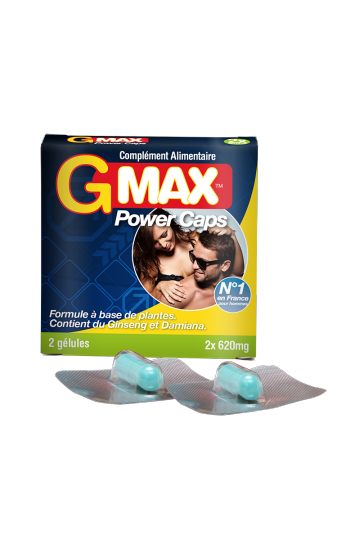 Gmax 2 Gélules Aphrodisiaque