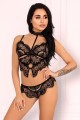 Ensemble Soutien Gorge Tour de Cou String Mayenan Livco Corsetti