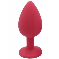 Plug Anal Bijou Rouge Large 9cm