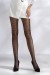 Collants Résille Géométrique Noir