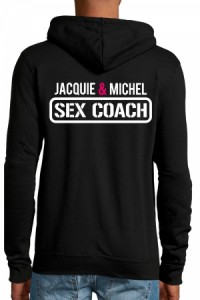 Veste à capuche J&M Sex coach Jacquie & Michel