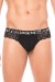 String Homme Dentelle Délicate Noir