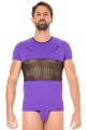 T-Shirt Violet Filet