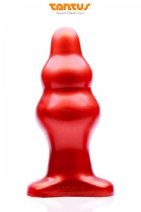 Plug Anal Severin Small Rouge 11x 3,5 Tantus