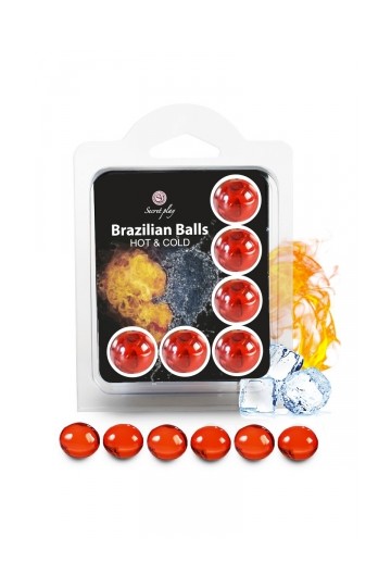 6 Brazillian Effet Chaud & Froid