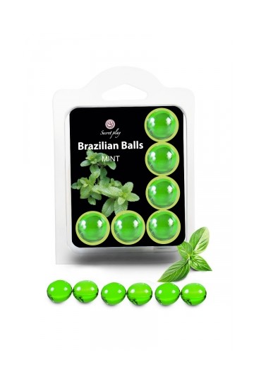 6 Brazilian Balls Menthe