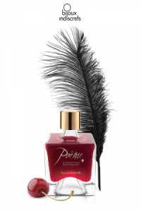 Peinture de corps Poême cerise Bijoux Indiscrets