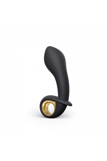 Vibro Tête Gonflante Deep Expand Dorcel Noir & Or