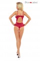 Body Tanga Dentelle Rouge Dos Ouvert Provocative