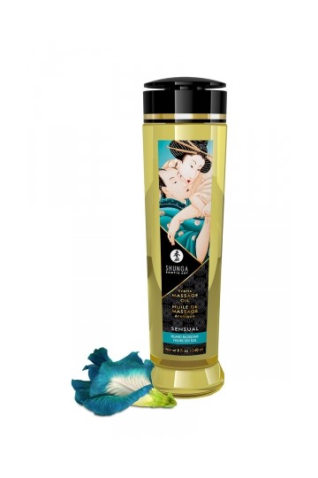 Huile Massage Fleur des îles Shunga