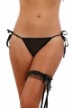 String Sexy Chic Guipure Noire Spazm