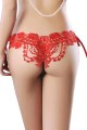 String Sexy Chic Guipure Rouge Spazm