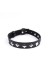 Collier Fetish Réglable Rivets Métal Carrés