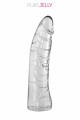 Godemichet Courbe Cristal 18,5 cm Jelly