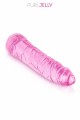 Godemichet Courbe Rose 18,5 cm Jelly Pure Jelly