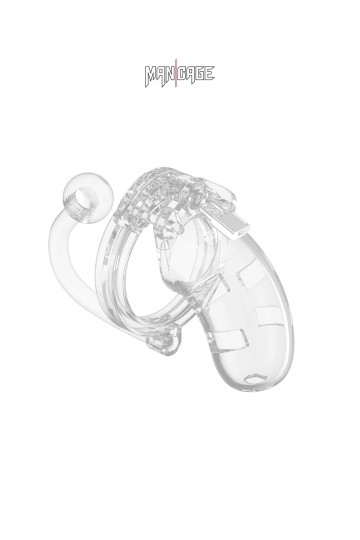 Cage Chasteté avec Plug Anal ManCage 10