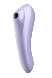Vibro et Stimulateur Clitoris Connecté Violet Dual Pleasure Satisfyer