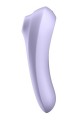 Vibro et Stimulateur Clitoris Connecté Violet Dual Pleasure Satisfyer