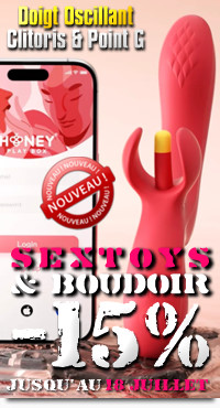 -15% sur TOUS les Sextoys