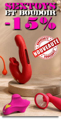 Tous les Sextoys &agrave; Minimum -15% pour les Soldes