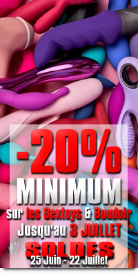 -20% sur TOUS les Sextoys