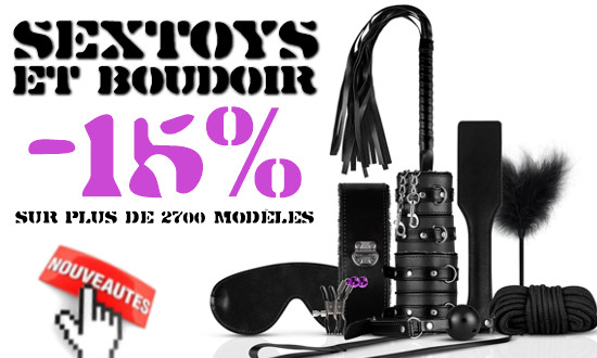 -15% Minimum sur tous les Sextoys pour les Soldes