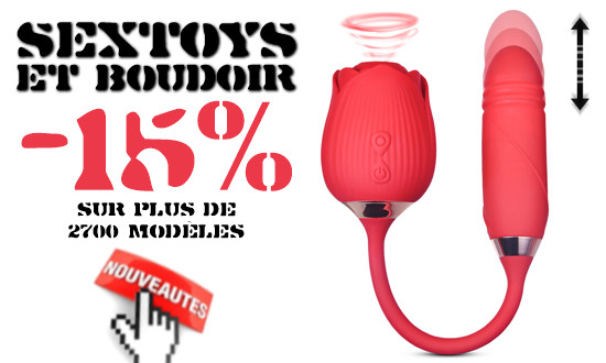-15% Minimum sur tous les Sextoys pour les Soldes