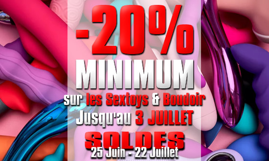 -20% sur TOUS les Sextoys