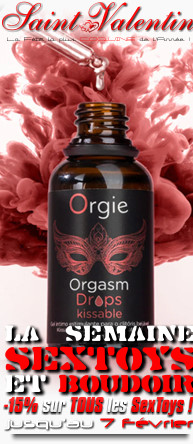 Tous les Sextoys en Promo &agrave; Minimum -15% pour la plus HoT des Saint Valentinday !